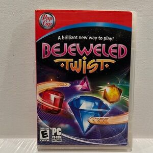 Used Pop Cap Bejeweled Twist PC CD-ROM Software Game. Rated E